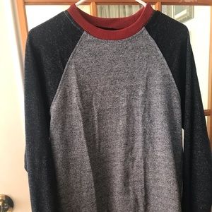 Trademark Brooklyn jacket gray with burgundy trim